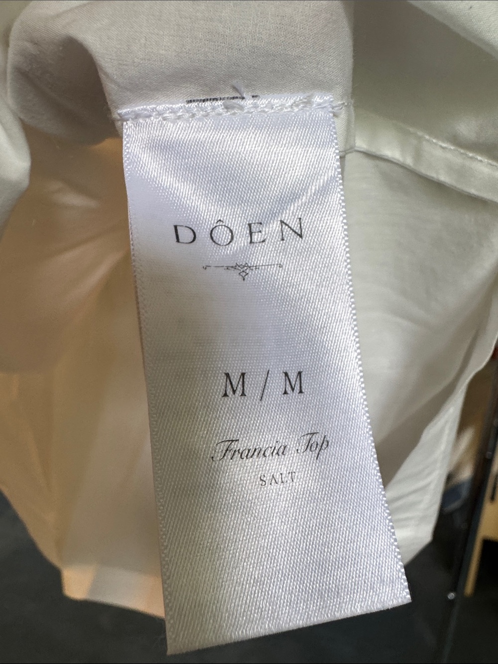 Doen Francia Top in Salt - Picture 2 of 4